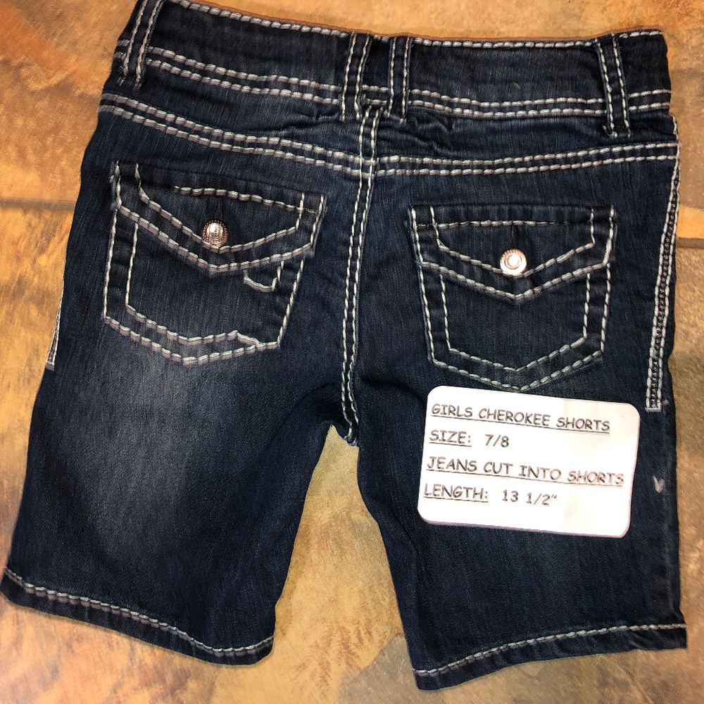 CHEROKEE SHORTS - GIRLS - SIZE 7/8
